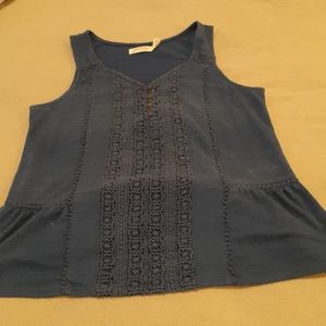 Sleeveless Cotton Top